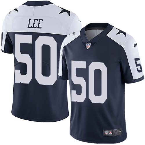2019 men Dallas Cowboys #50 Lee blue Nike Vapor Untouchable Limited NFL Jersey->dallas cowboys->NFL Jersey